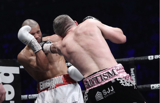 Liam Smith stuns Chris Eubank Jr with fourth-round TKO